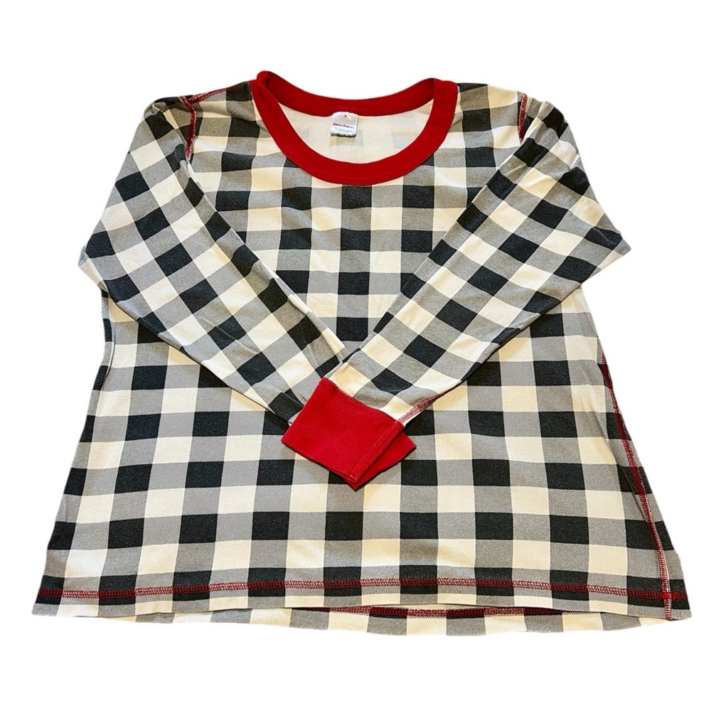Hanna Andersson Pajama Top - Size Women’s Extra Large, Buffalo Plaid